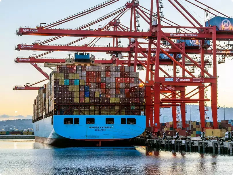 Ship in water